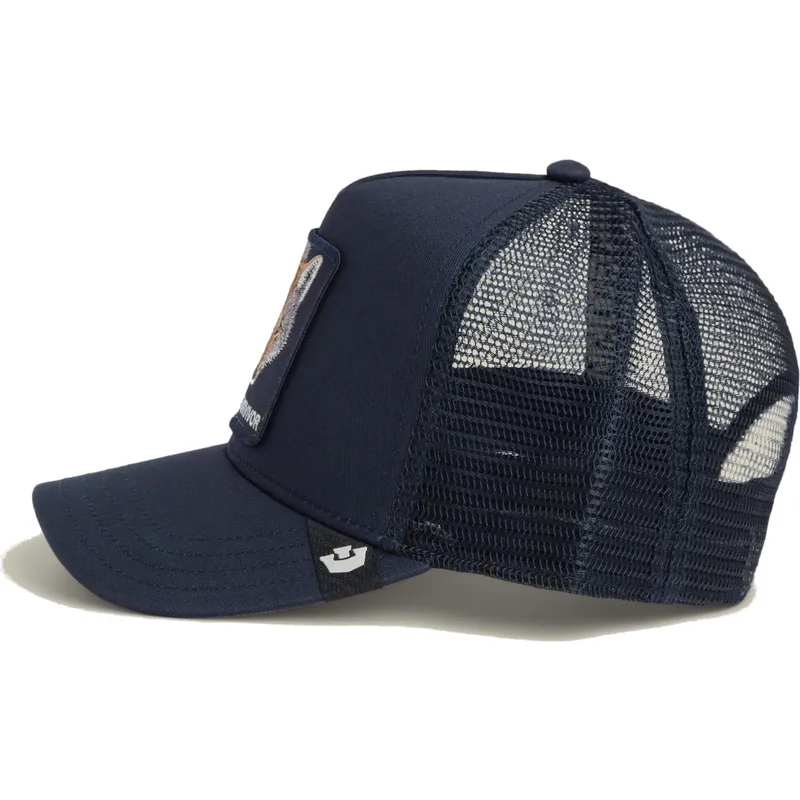 marinebla-trucker-kasket-ulv-survivor-the-farm-fra-goorin-bros