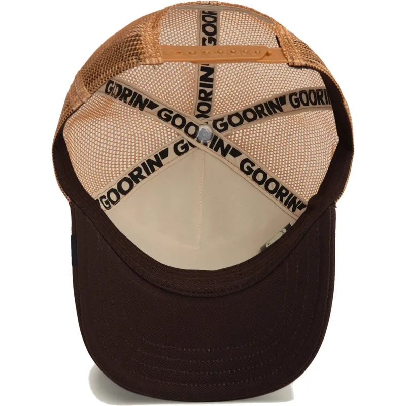 casquette-trucker-marron-cheval-gaucho-the-farm-goorin-bros