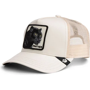 Μπεζ trucker καπέλο για αγόρι πάνθηρας Panther Mini The...