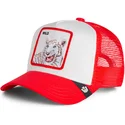 casquette-trucker-blanche-et-rouge-pour-enfant-tigre-rush-wild-the-farm-goorin-bros