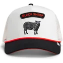 hvid-og-sort-trucker-kasket-med-far-pop-rocker-sheep-the-farm-fra-goorin-bros