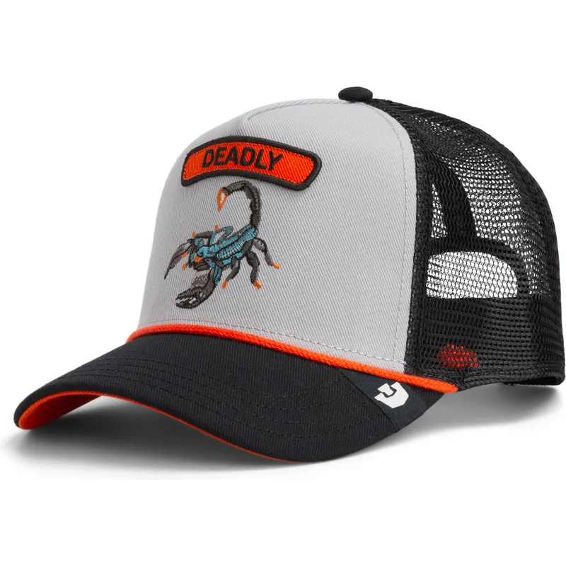 shapka-izvita-shapka-traker-siv-snapbek-escorpion-pop-rocker-scorpion-the-farm-the-farm-ot-goorin-bros