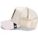 casquette-trucker-beige-et-rose-crane-the-cancelled-skull-whisper-the-farm-goorin-bros