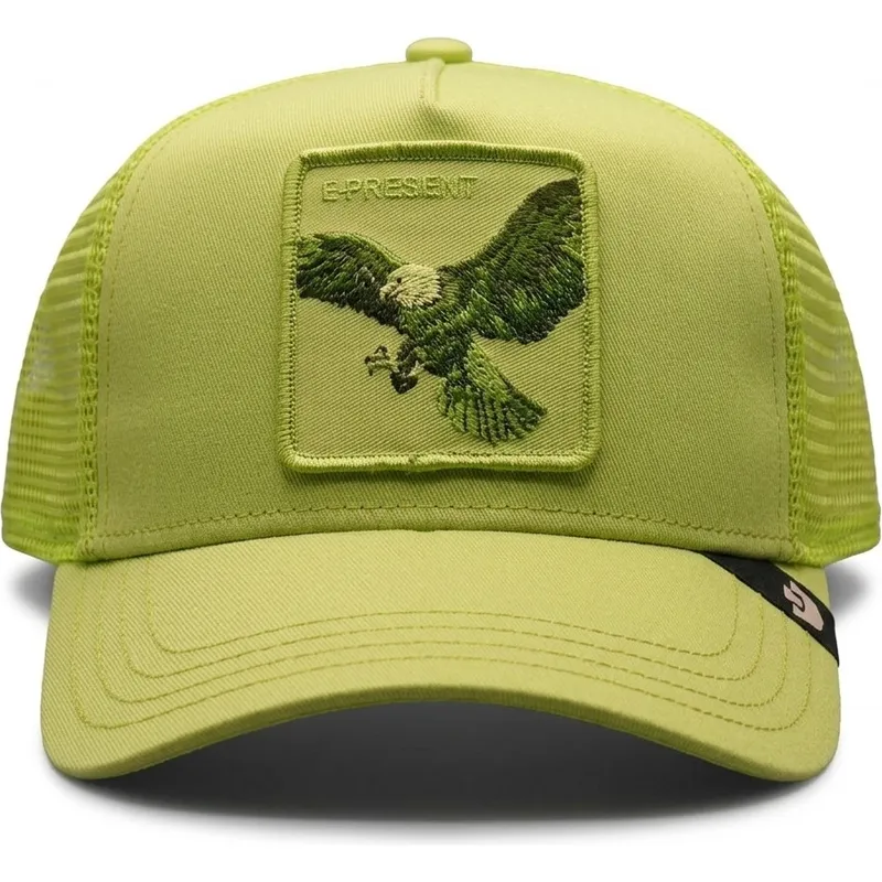 shapka-izvita-traker-zelena-snapbek-cactus-represent-the-farm-ot-goorin-bros