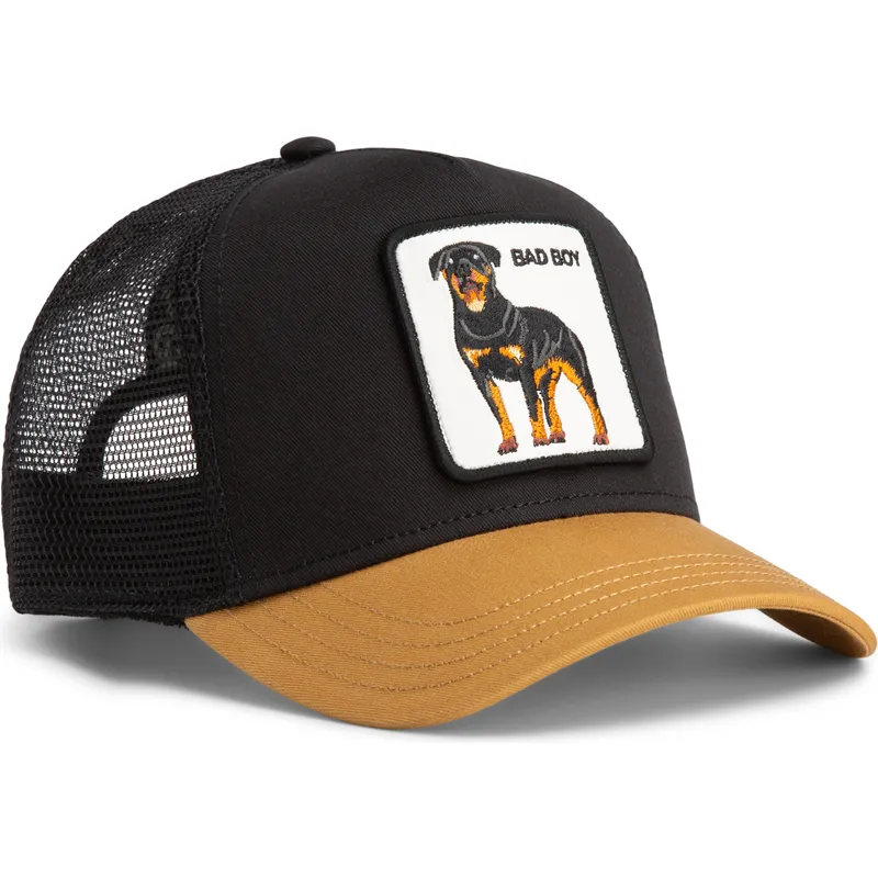 shapka-izvita-cherna-snapback-the-farm-ot-goorin-bros