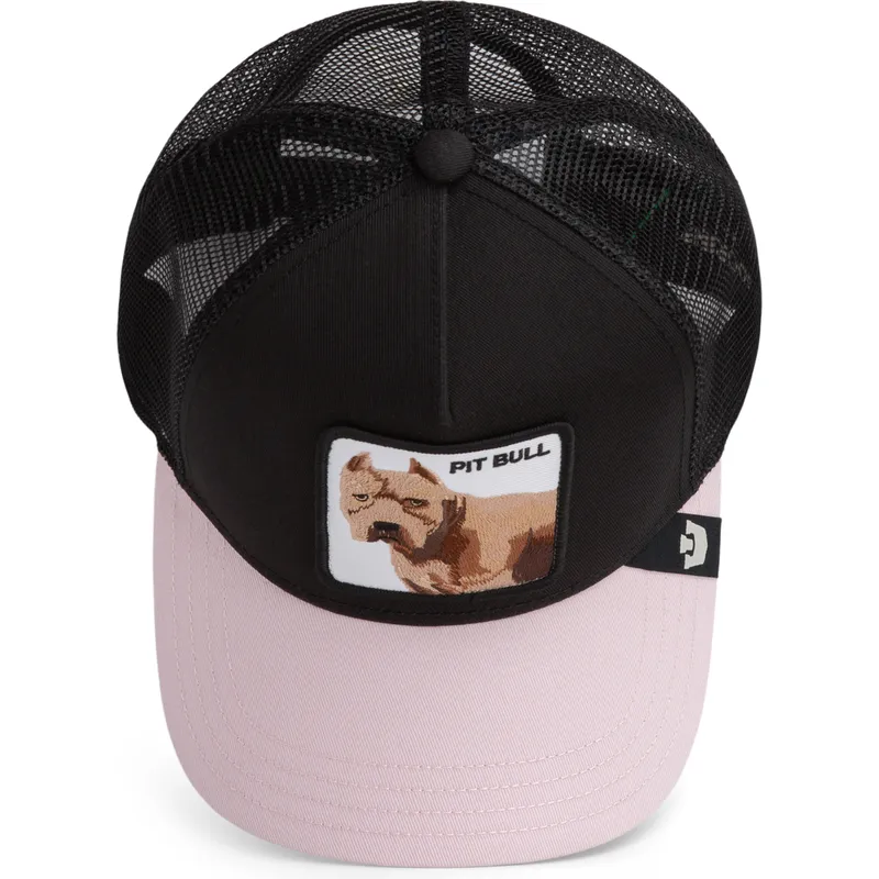 shapka-izvita-cherna-snapback-na-gorra-trucker-negra-whisper-the-pitbull-the-farm-the-farm-ot-goorin-bros