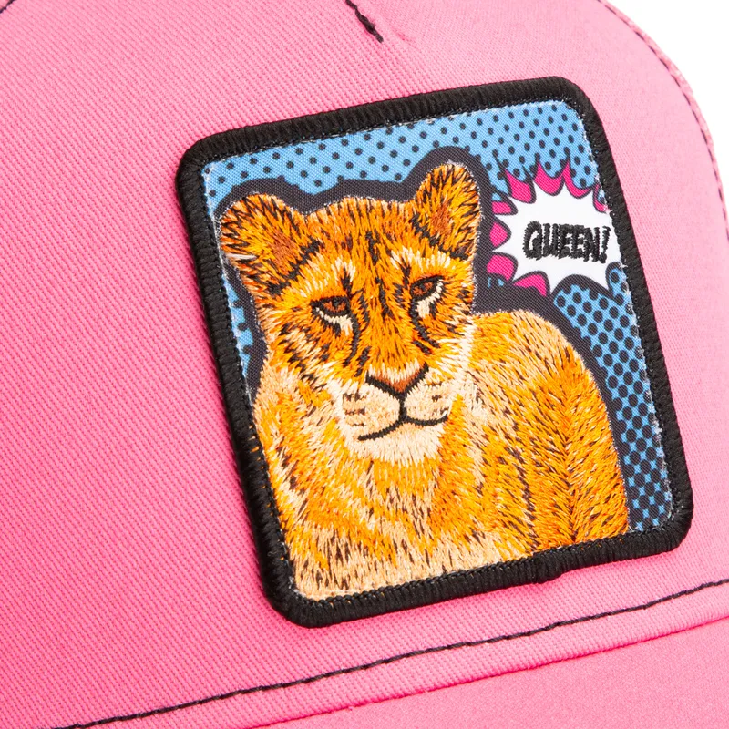 gorra-trucker-rosa-leona-queen-pop-art-2-the-farm-de-goorin-bros