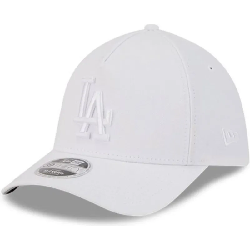 shapka-izvita-byala-reguliruema-39thirty-m-crown-a-frame-na-los-angeles-dodgers-mlb-ot-new-era
