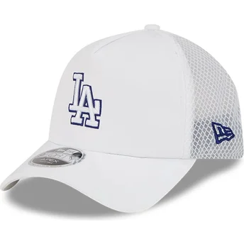Λευκό trucker καπέλο 9FORTY APEX Batting Practice των Los Angeles Dodgers MLB από New Era