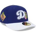 blaue-und-weisse-gebogene-kappe-59fifty-spring-training-der-los-angeles-dodgers-mlb-von-new-era