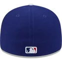 blaue-und-weisse-gebogene-kappe-59fifty-spring-training-der-los-angeles-dodgers-mlb-von-new-era
