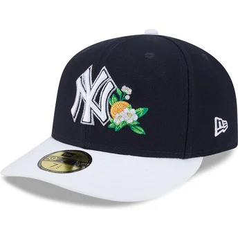 Шапка извита тъмносин регулируема 59FIFTY Spring Training на New York Yankees MLB от New Era