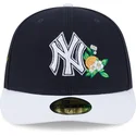 marineblaue-und-weisse-gebogene-angepasste-59fifty-spring-training-kappe-der-new-york-yankees-mlb-von-new-era