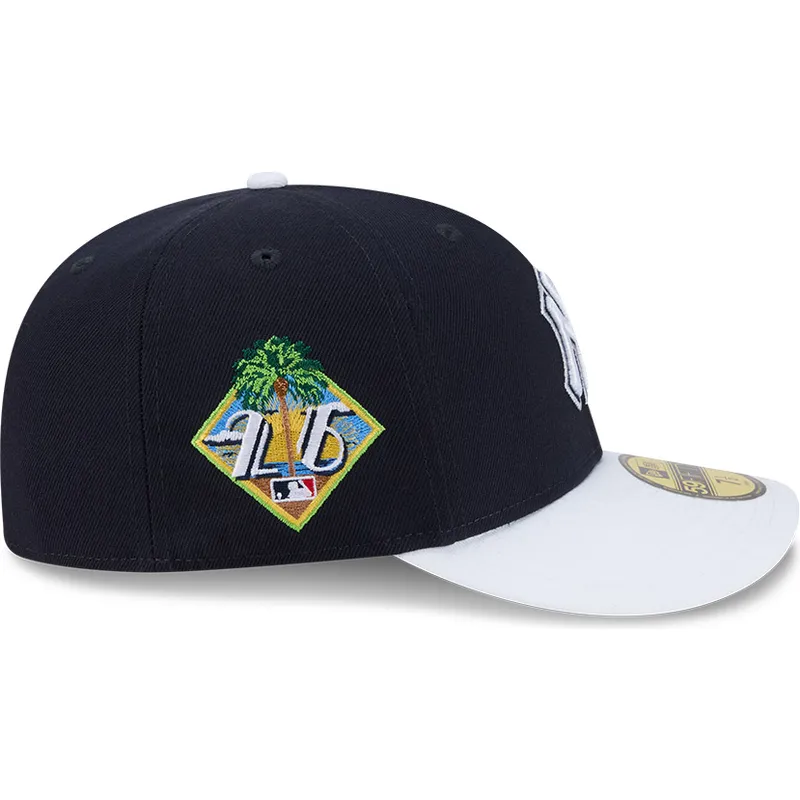 casquette-courbee-bleue-marine-et-blanche-ajustee-59fifty-spring-training-new-york-yankees-mlb-new-era