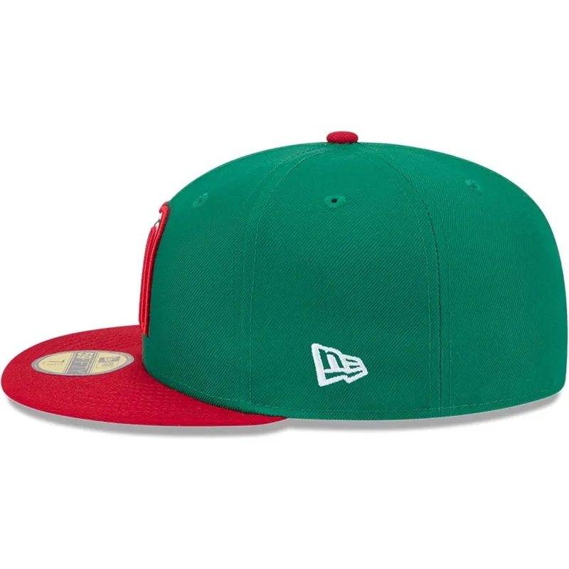 gorra-plana-verde-ajustada-59fifty-mexico-2026-world-baseball-classic-de-new-era