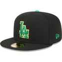 shapka-ploska-cherna-prilepnala-59fifty-saint-patrick-s-day-na-los-angeles-dodgers-mlb-ot-new-era