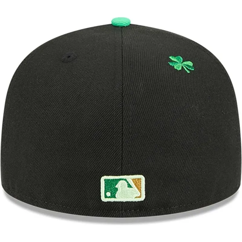 shapka-ploska-cherna-prilepnala-59fifty-saint-patrick-s-day-na-los-angeles-dodgers-mlb-ot-new-era