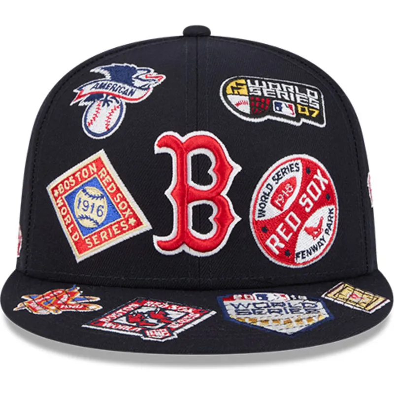 flad-kasket-marinebla-tilpasset-59fifty-all-over-fra-boston-red-sox-mlb-fra-new-era