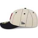 beige-gebogene-angepasste-59fifty-retro-crown-linen-kappe-von-boston-red-sox-mlb-von-new-era