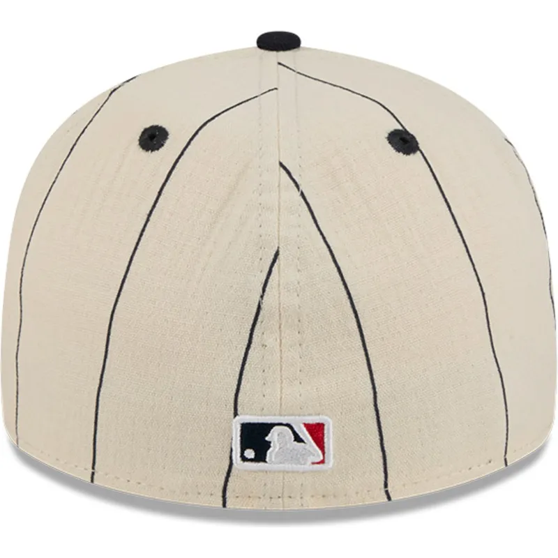 buet-beige-fitted-kasket-59fifty-retro-crown-linen-fra-boston-red-sox-mlb-fra-new-era
