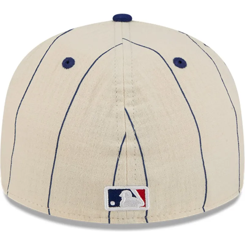 shapka-izvita-bezhov-reguliruema-59fifty-retro-crown-linen-na-los-angeles-dodgers-mlb-ot-new-era