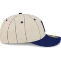 shapka-izvita-bezhov-reguliruema-59fifty-retro-crown-linen-na-los-angeles-dodgers-mlb-ot-new-era