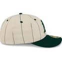 buet-beige-fitted-kasket-59fifty-retro-crown-linen-fra-oakland-athletics-mlb-fra-new-era