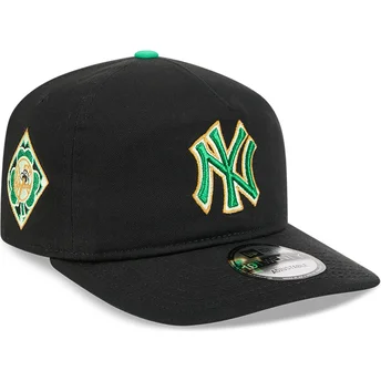 Καπέλο με καμπύλη μαύρο snapback 19TWENTY Saint Patrick's Day των New York Yankees MLB της New Era