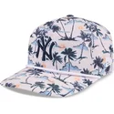 mehrfarbige-gebogene-snapback-kappe-19twenty-printed-tropical-der-new-york-yankees-mlb-von-new-era