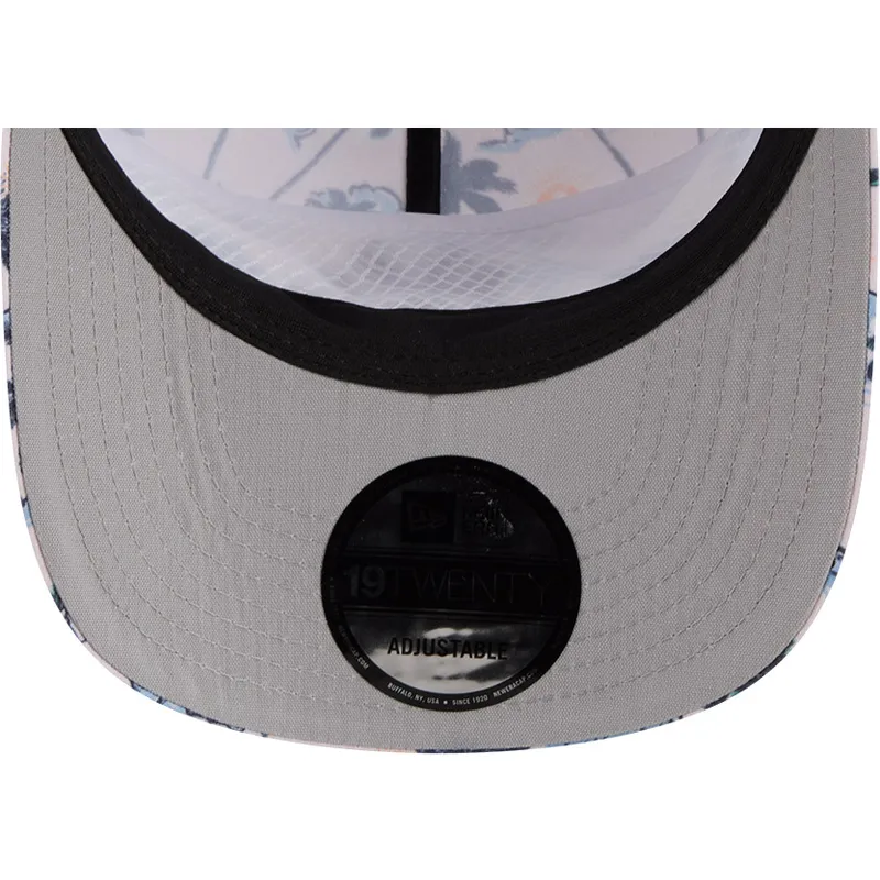 gorra-curva-multicolor-snapback-19twenty-printed-tropical-de-new-york-yankees-mlb-de-new-era