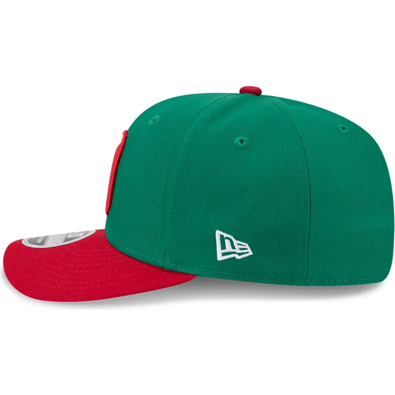 shapka-izvita-zelena-snapbek-9seventy-stretch-snap-mexico-2026-world-baseball-classic-na-world-baseball-classic-ot-new-era