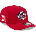 new-era-curved-brim-9seventy-stretch-snap-canada-2026-world-baseball-classic-red-snapback-cap
