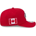 casquette-courbee-rouge-snapback-9seventy-stretch-snap-canada-2026-world-baseball-classic-new-era
