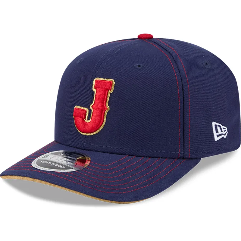 shapka-izvita-tmnosin-snapbek-9seventy-stretch-snap-japan-2026-world-baseball-classic-na-world-baseball-classic-ot-new-era