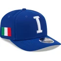 casquette-courbee-bleue-snapback-9seventy-stretch-snap-italy-2026-world-baseball-classic-new-era