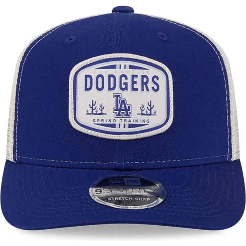 shapka-izvita-traker-sinya-snapbek-9seventy-stretch-snap-patch-na-los-angeles-dodgers-mlb-ot-new-era