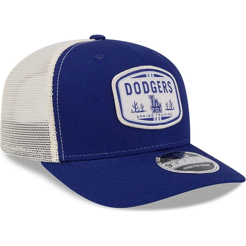 shapka-izvita-traker-sinya-snapbek-9seventy-stretch-snap-patch-na-los-angeles-dodgers-mlb-ot-new-era