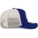 trucker-cap-blau-9seventy-stretch-snap-patch-der-los-angeles-dodgers-mlb-von-new-era