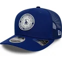 casquette-trucker-bleue-9seventy-stretch-snap-circle-spring-training-los-angeles-dodgers-mlb-new-era