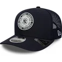 casquette-trucker-bleue-marine-9seventy-stretch-snap-circle-spring-training-new-york-yankees-mlb-new-era