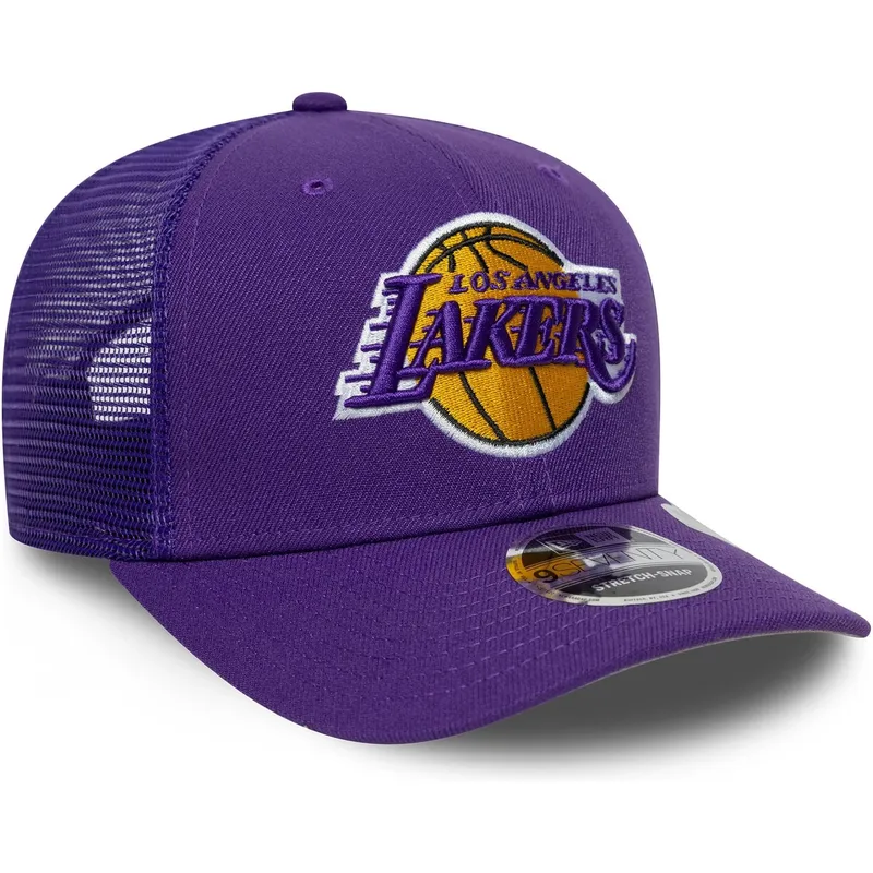 shapka-izvita-traker-violetka-snapbek-9seventy-stretch-snap-eg-na-los-angeles-lakers-nba-ot-new-era