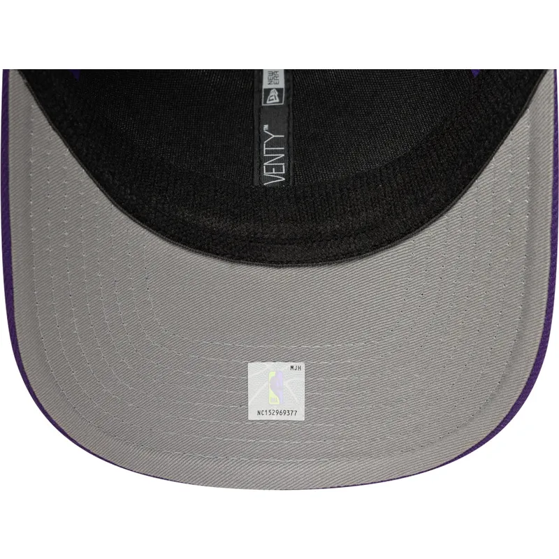 casquette-trucker-violette-9seventy-stretch-snap-eg-los-angeles-lakers-nba-new-era
