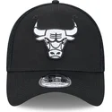 casquette-trucker-noire-ajustee-39thirty-evergreen-neo-chicago-bulls-nba-new-era