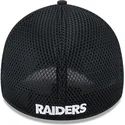 justerbar-sort-trucker-kasket-39thirty-evergreen-neo-fra-las-vegas-raiders-nfl-fra-new-era