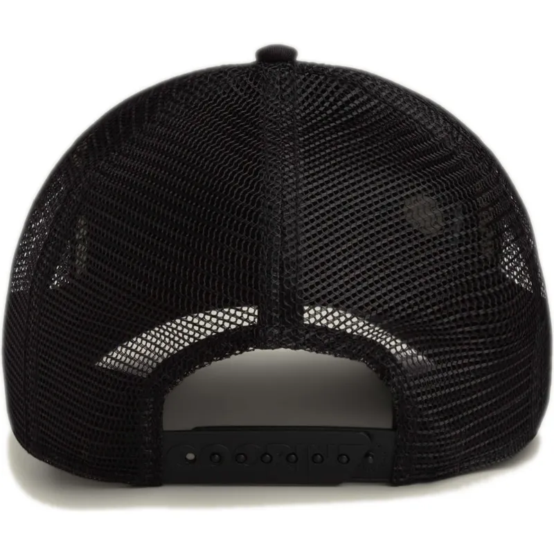 casquette-trucker-blanche-et-noire-coq-cock-rooster-the-farm-goorin-bros