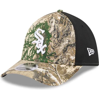 New Era Извита Козирка 39THIRTY M-Crown A Frame Realtree Chicago White Sox MLB Камуфлажна Прилепнала Шапка