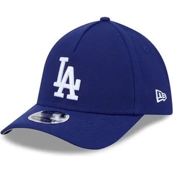 Шапка извита синя прилепнала 39THIRTY M-Crown A Frame на Los Angeles Dodgers MLB от New Era