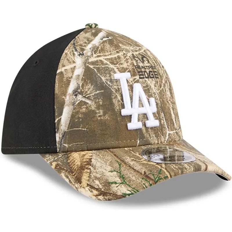 shapka-izvita-kamuflazh-reguliruema-39thirty-m-crown-a-frame-realtree-na-los-angeles-dodgers-mlb-ot-new-era