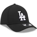 shapka-izvita-cherna-reguliruema-39thirty-m-crown-a-frame-na-los-angeles-dodgers-mlb-ot-new-era
