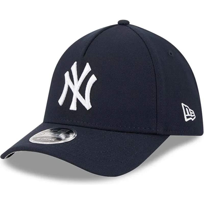 shapka-izvita-tmnosin-reguliruema-39thirty-m-crown-a-frame-na-new-york-yankees-mlb-ot-new-era